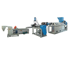 Double-Ranks Recycling & Granulating System