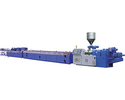 Extruding Production Line for PVC special-Shaped Plastics Window Material,Multiple-Hole Wire-Pipe,Wood Plastics Mixing and Artifial Wood Foamed Material